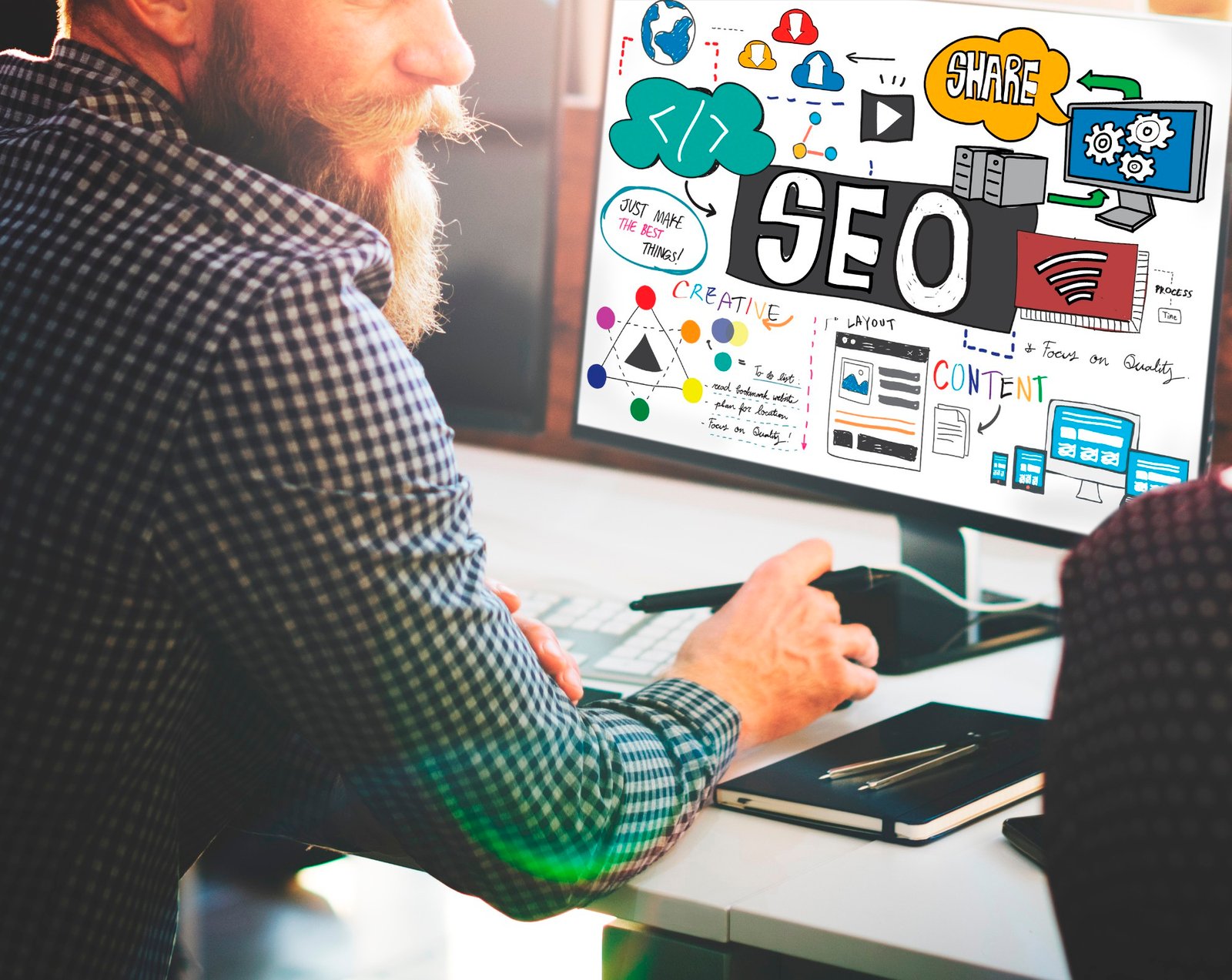 SEO Search Engine Optimization Internet Digital Concept