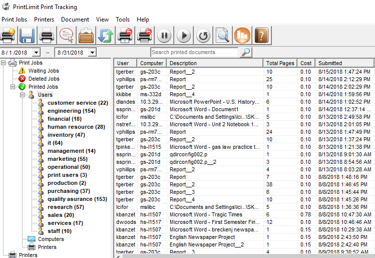 Print Management Software